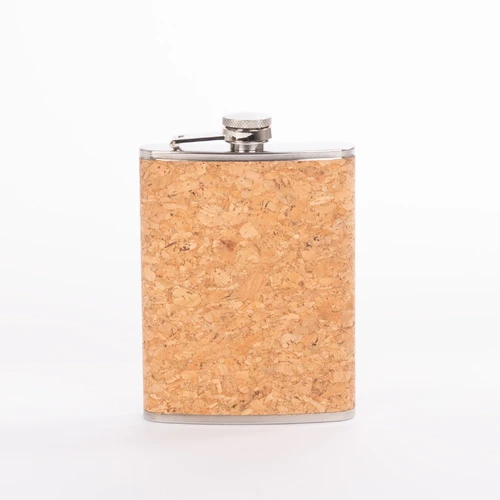 Petaca licorera "CORK" 8 oz