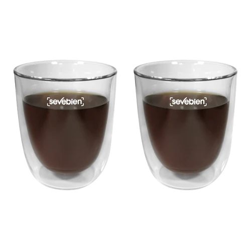 SET DE VASOS DE VIDRIO “DOUBLE”